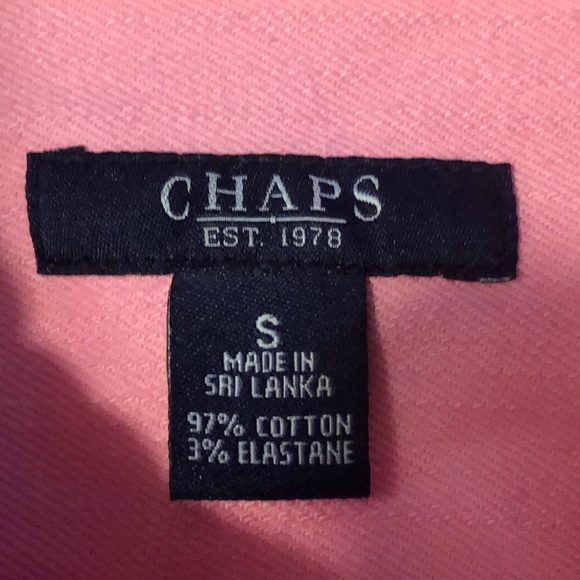 Chaps Pink Denim Jacket size Small - Picture 4 of 9